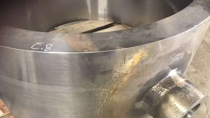 Pressure components for industrial valves