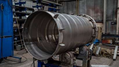 Heat-resistant furnace section