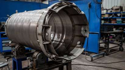 Heat-resistant furnace section