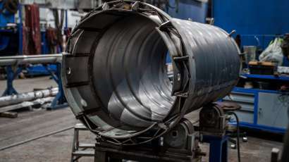 Heat-resistant furnace section