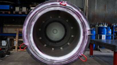 Heat-resistant furnace section
