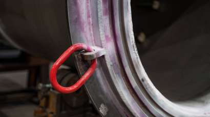 Heat-resistant furnace section